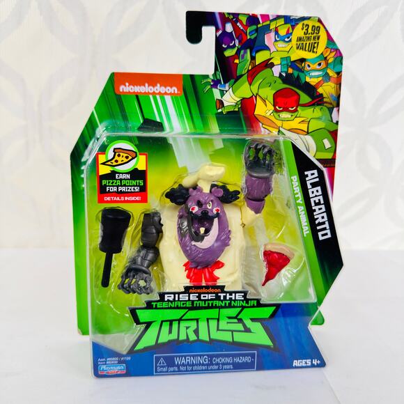 Rise of the Teenage Mutant Ninja Turtles TMNT Albearto Figure - Picture 2 of 6